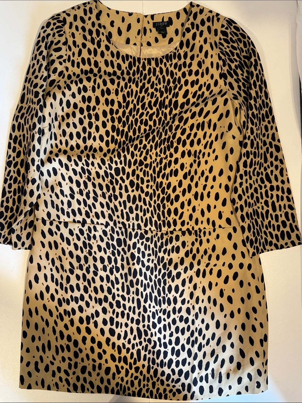 J. Crew Leopard-Print Tunic Dress